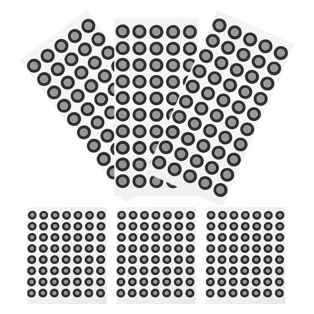 6 листов наклейки с точками маркировки 3d маркеры для сканирования очки