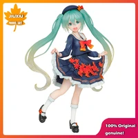 100 originalcute girl miku maple leaf skirt ver 18cm pvc action figure anime figure model toys figure collection doll gift