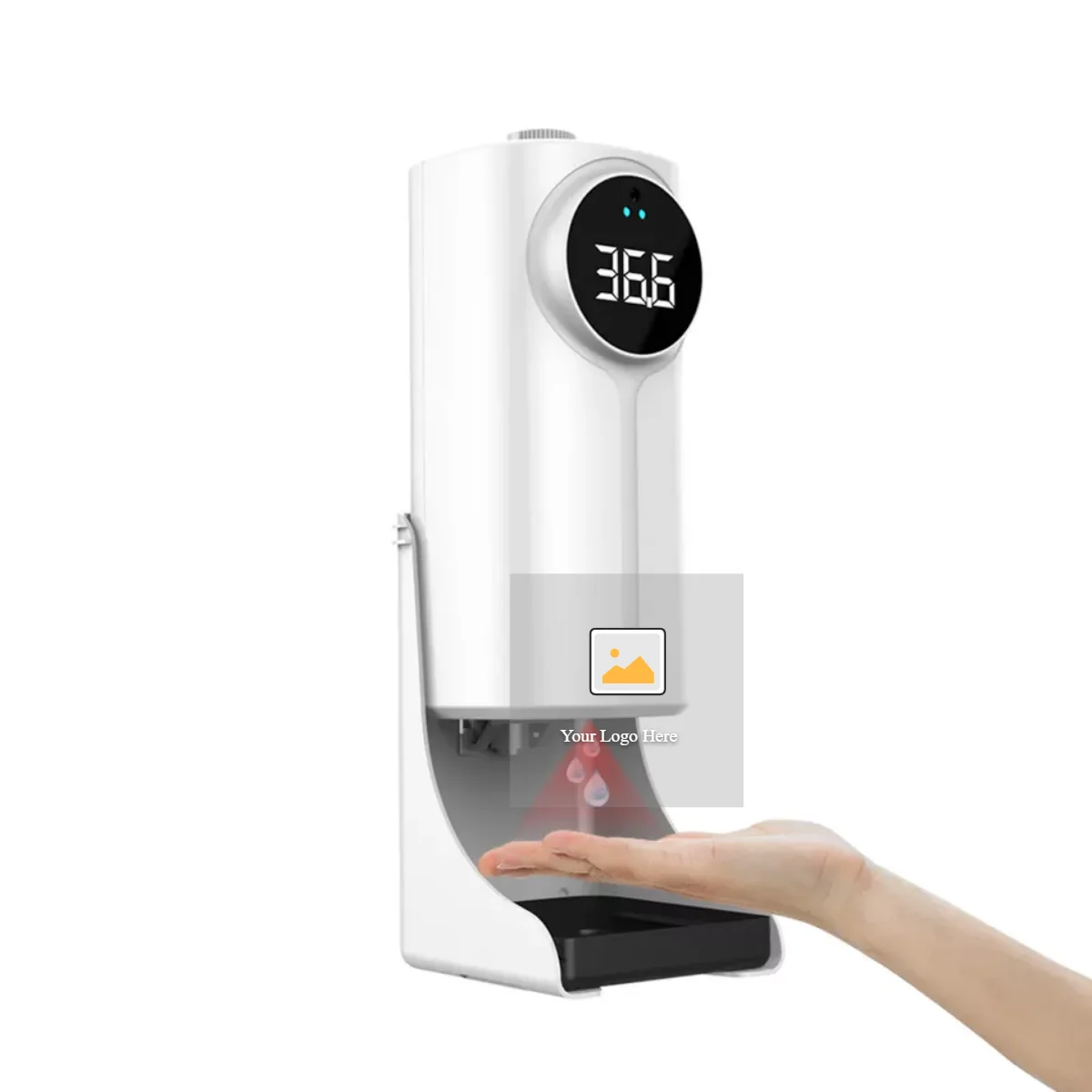 

Hand Free Soap Dispenser With Long Distance Thermometer Up To 3M