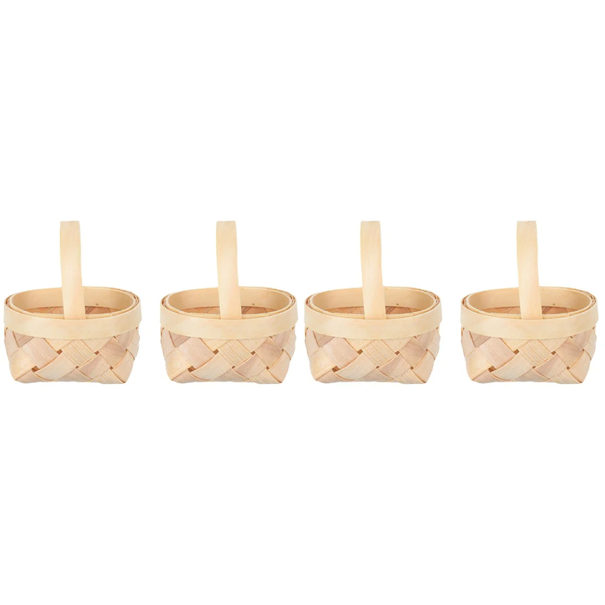 

Basket Baskets Miniature Mini Wood Woven Small Flower Craftpicnicparty Favor Decor Rattan Artifical Favors Toy Arrangement Fruit