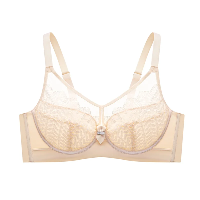 Full Coverage Bra Sexy Anti Protrusion and Sagging Adjustable for Women SWD9022