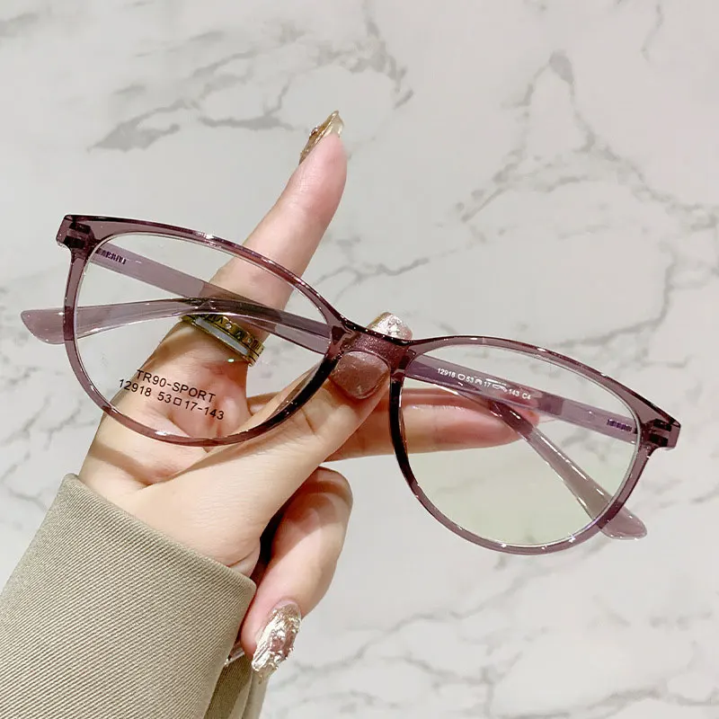 Новинка 12918 очки ZIROSAT TR90 для близорукости без магнита квадратные в стиле ретро по