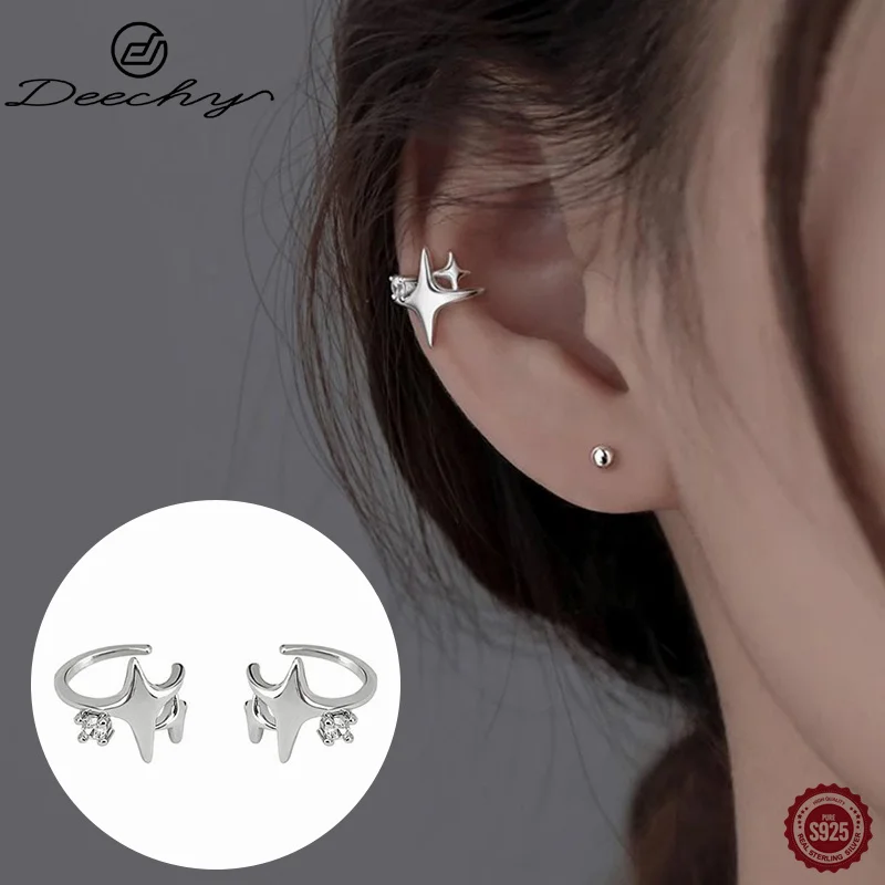 Deechy уникальные серьги в готическом стиле из стерлингового серебра 925 пробы