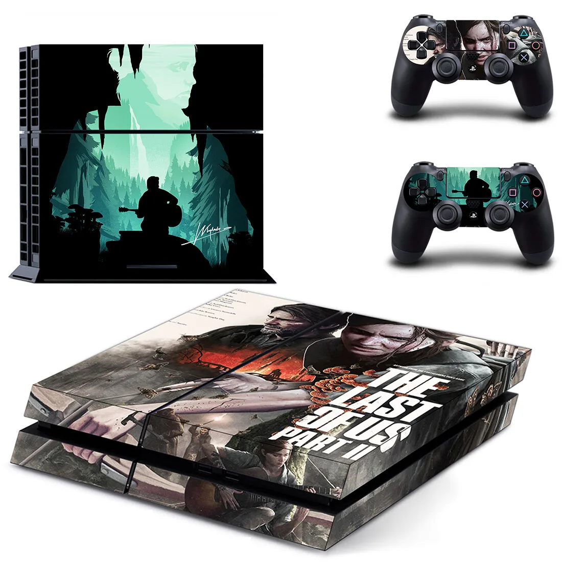 

The Last of Us Part 2 PS4 Skin Sticker Decals Cover For PlayStation 4 Console & Controller Skins Vinyl