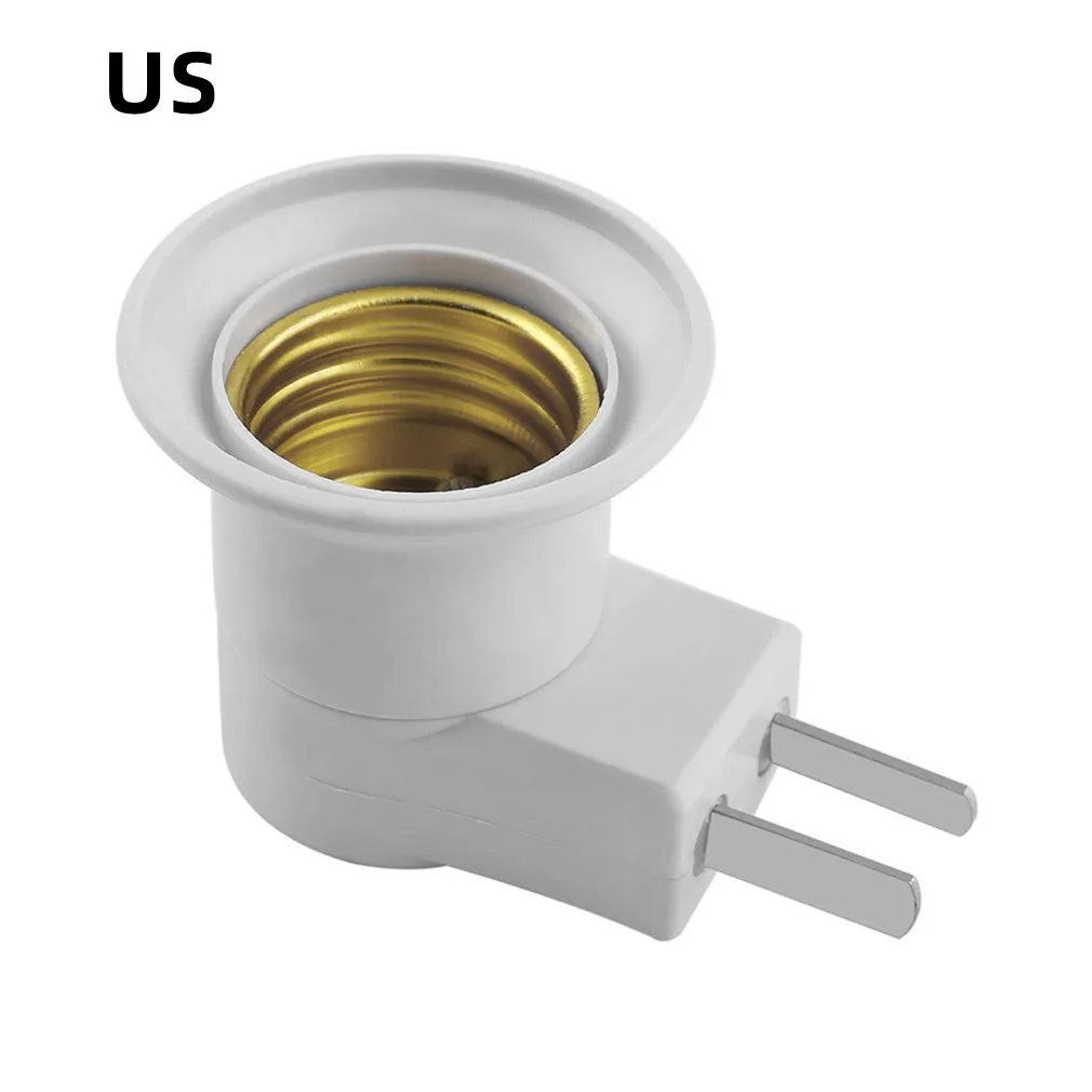 

Патрон для светодиодной лампы E27, настенный штекер с винтовым креплением, крышка для лампы, конвертер для лампы, адаптер для включения/выклю...