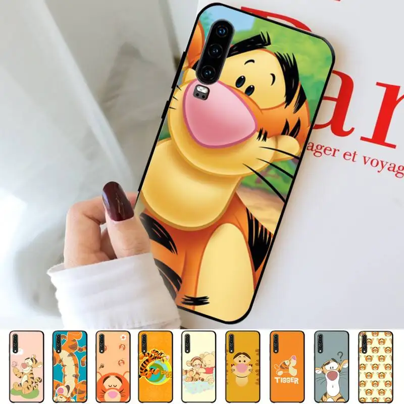 

Disney Winnie the Pooh Tigger Phone Case for Huawei P30 40 20 10 8 9 lite pro plus Psmart2019