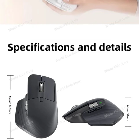 Беспроводная мышь Logitech MX Master 3S