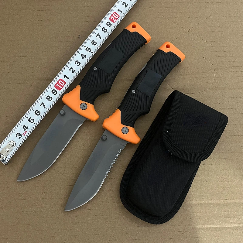 

SYCVI Survival Knife Tactical Folding Knife Pocket Outdoor Survival Hunting Camping Tungsten Steel Survival Knife