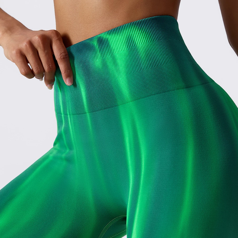 Women's High Waist Pants High Elastic Breathable Fitness Pants For Sports