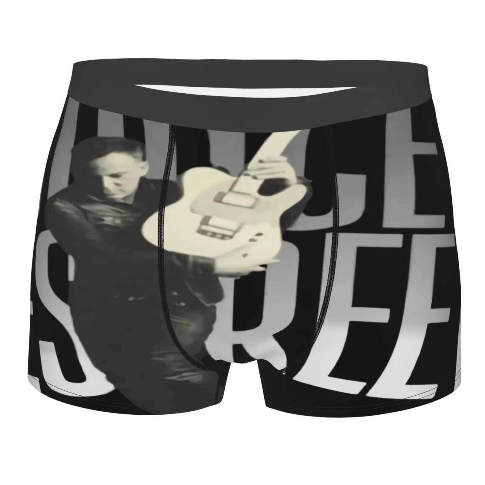 

Мужские трусы-боксеры из полиэстера, с принтом Брюса спринстина