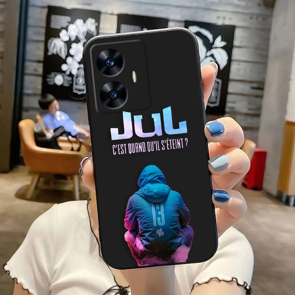 Чехол для телефона France Hot Rapper Singer JuL Realme C65 C63 C53 C35 C55 C33 C30 C21Y C20 C12 C11 GT 2 XT NARAO 20 30 50