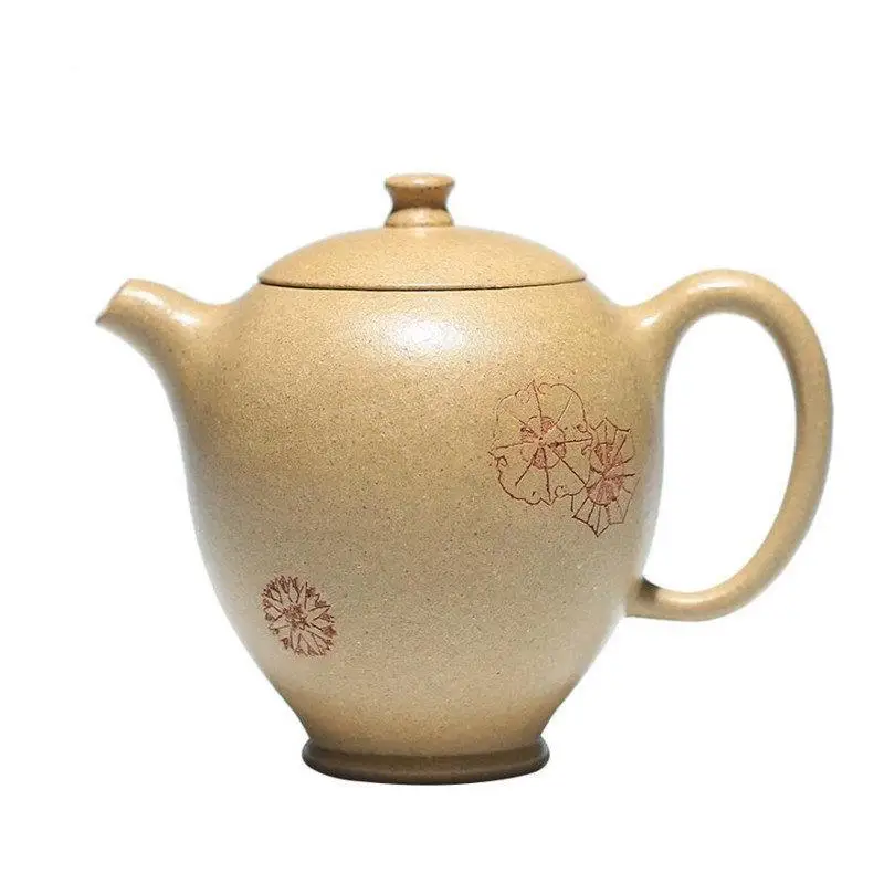 

130ml Yixing Purple Clay Teapots Famous Handmade Tea Pot Raw Ore Section Mud Kettle Chinese High-end Zisha Tea Set Collection