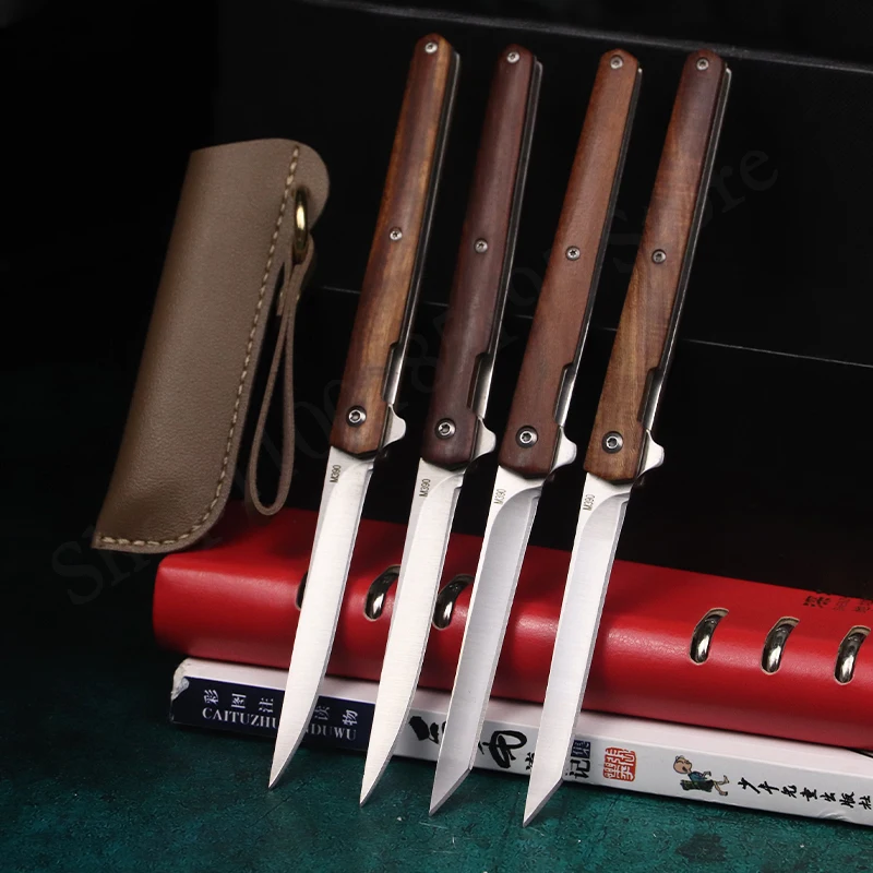 

Redwood M390 Sharp Folding pocket knife for outdoor travel Self-defense rescue EDC tool Folding Knife camping knife