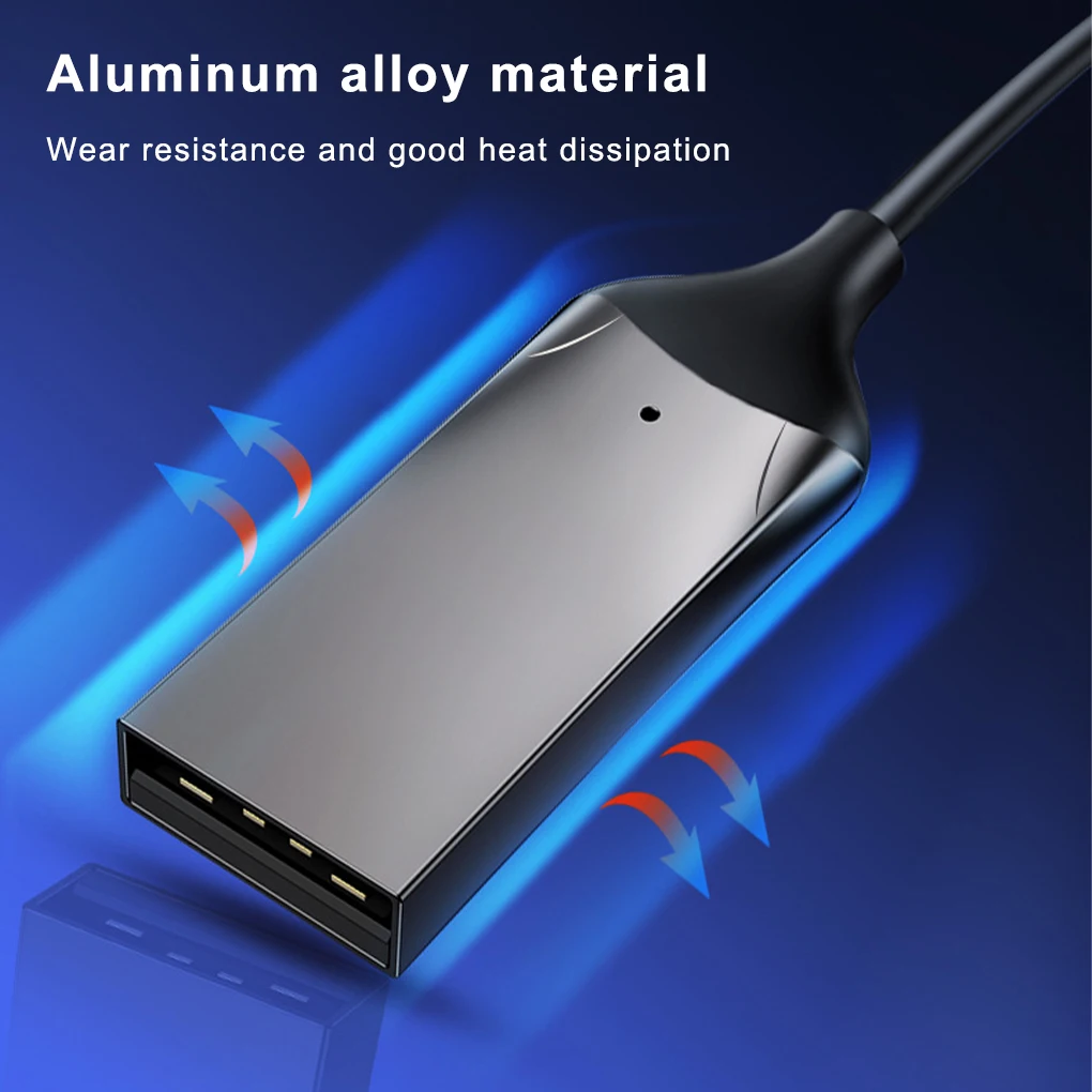 Car Bluetooth-compatible Receiver Dongle with Elastic Cable Handsfree Call Audio Adapter Music Streaming Device Sound Supplies |