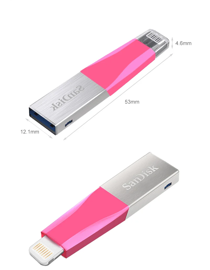 100% Оригинальный SanDisk USB 3 0 i OTG Xpand флэш-накопитель 64 Гб 256 ГБ двойная карта памяти