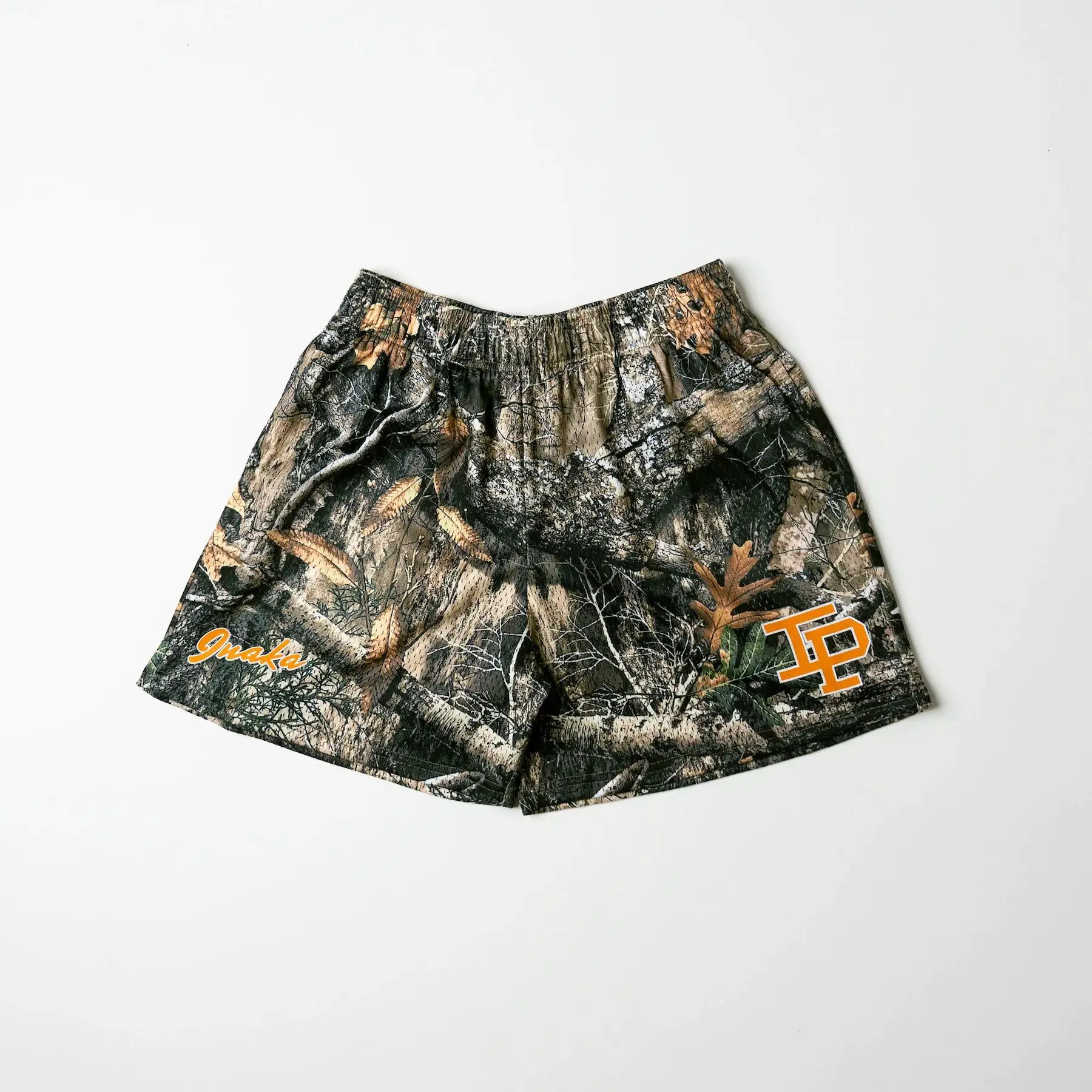 Inaka Power Camo Shorts Men Women Classic GYM Mesh Shorts Inaka Shorts With Inner Liner IP Shorts