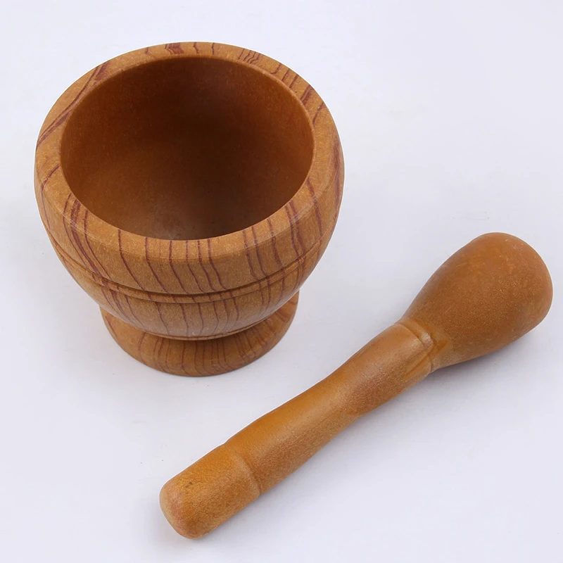 

1 Set Hand Pressed Garlic Mashed Garlic Cup Spice Mixing Grinding Crusher Bowl Restaurant Kitchen Tools