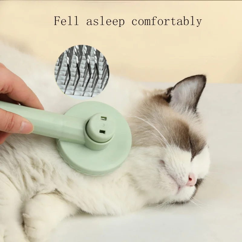 

Cat Brush Pet Comb Hair Removes Dog Hair Comb For Cat Dog Grooming Hair Cleaner Cleaning Beauty Slicker Brush Pet Supplies