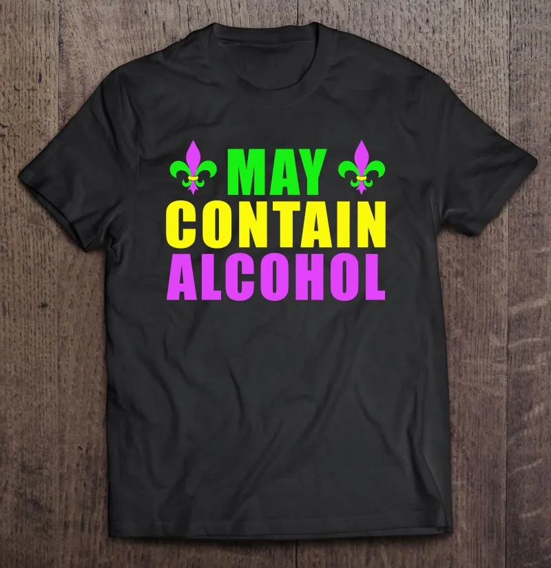 

Футболка с надписью «May содержит алкоголь» для вечевечерние НКИ 2022, Подарочная футболка для мужчин, женская футболка, Мужская одежда, мужска...