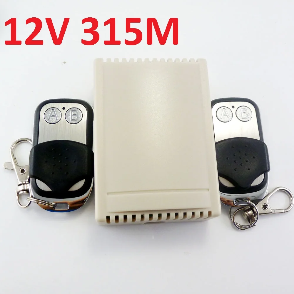 315M DC 12V 2Ch RF беспроводной Таймер задержки автоблокировка мгновенный Блокировка