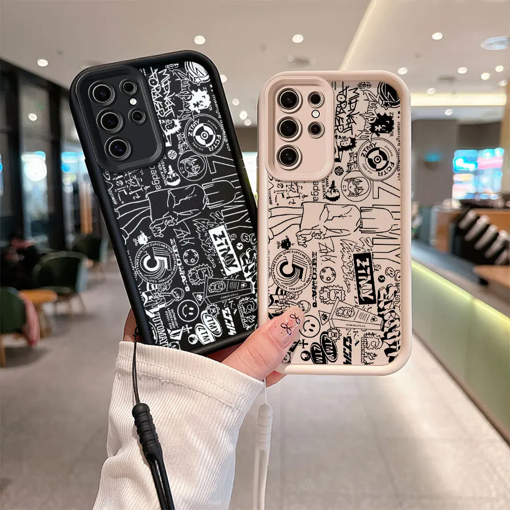 Чехол для телефона с рисунком Zutomayo Samsung S24 S23 S22 S21 S20 FE Plus Ultra 5G мягкий силиконовый