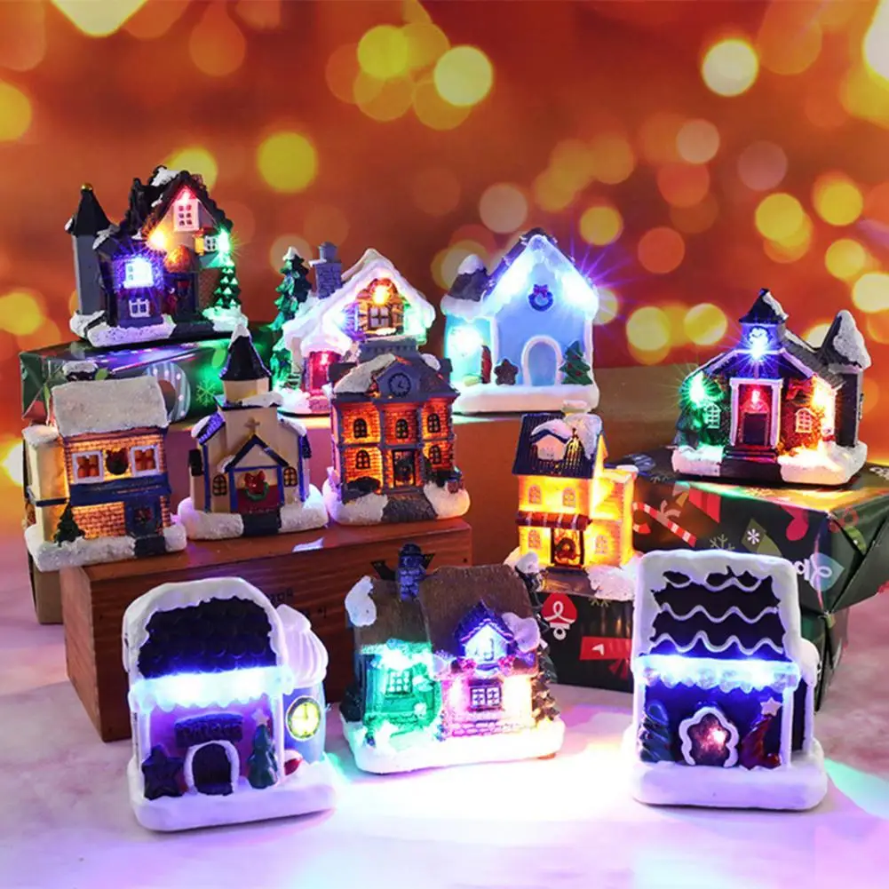 

3D Visual Effect Practical Battery Powered Miniature House Decor for Home