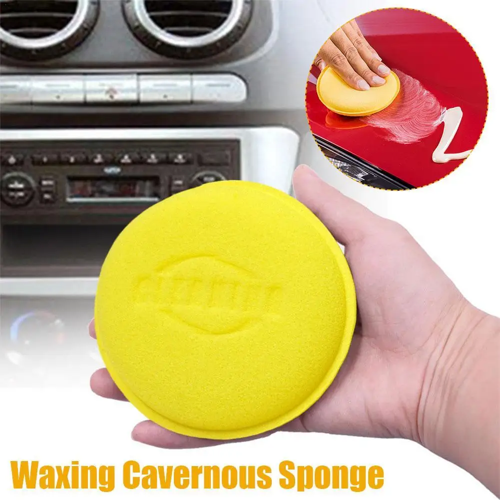 

Car Round Waxing Polish Sponges High Density Foam Applicator Pads Curing and Polishing Sponges Car Detailing Tools Car Wash