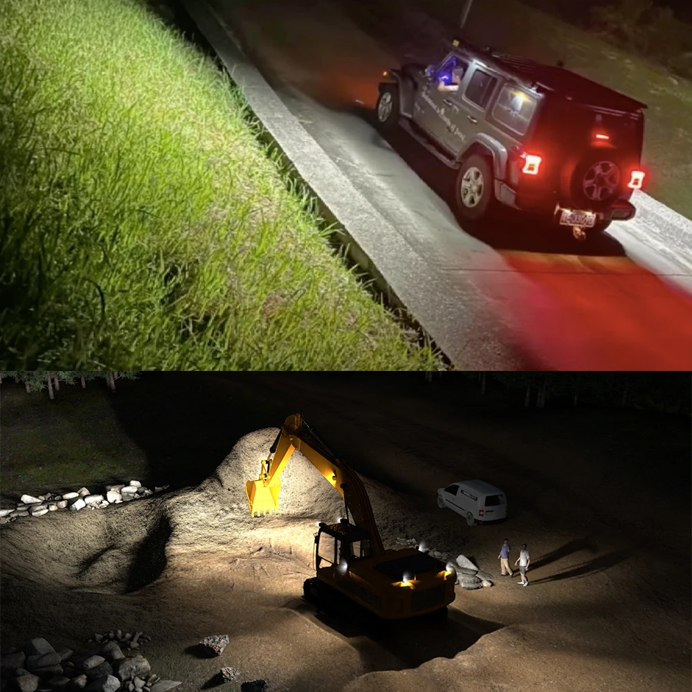 Задние фонари для грузовика 72 Вт 6 дюймов