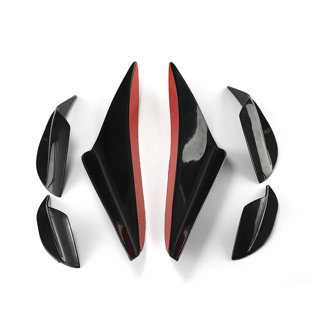 

Universal Modified Air Knife Front Lip Front Bumper Air Knife Modified Spoiler Carbon Fiber Carbon Pattern