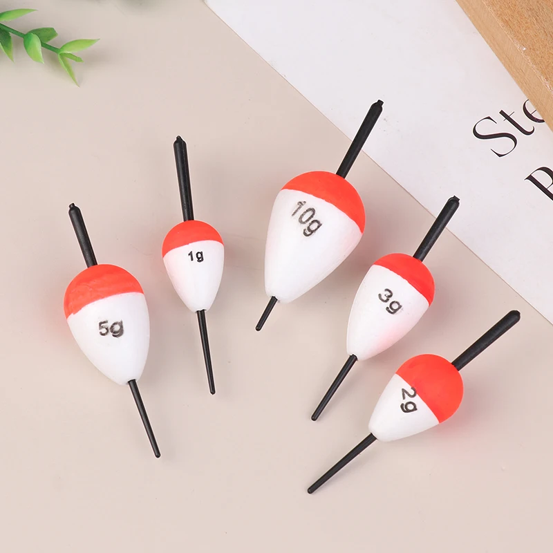 5Pcs Foam Fishing Floats Upgraded EVA Bait Buoys 3g/5g/10g Buoy Flotador Accessories Tackle