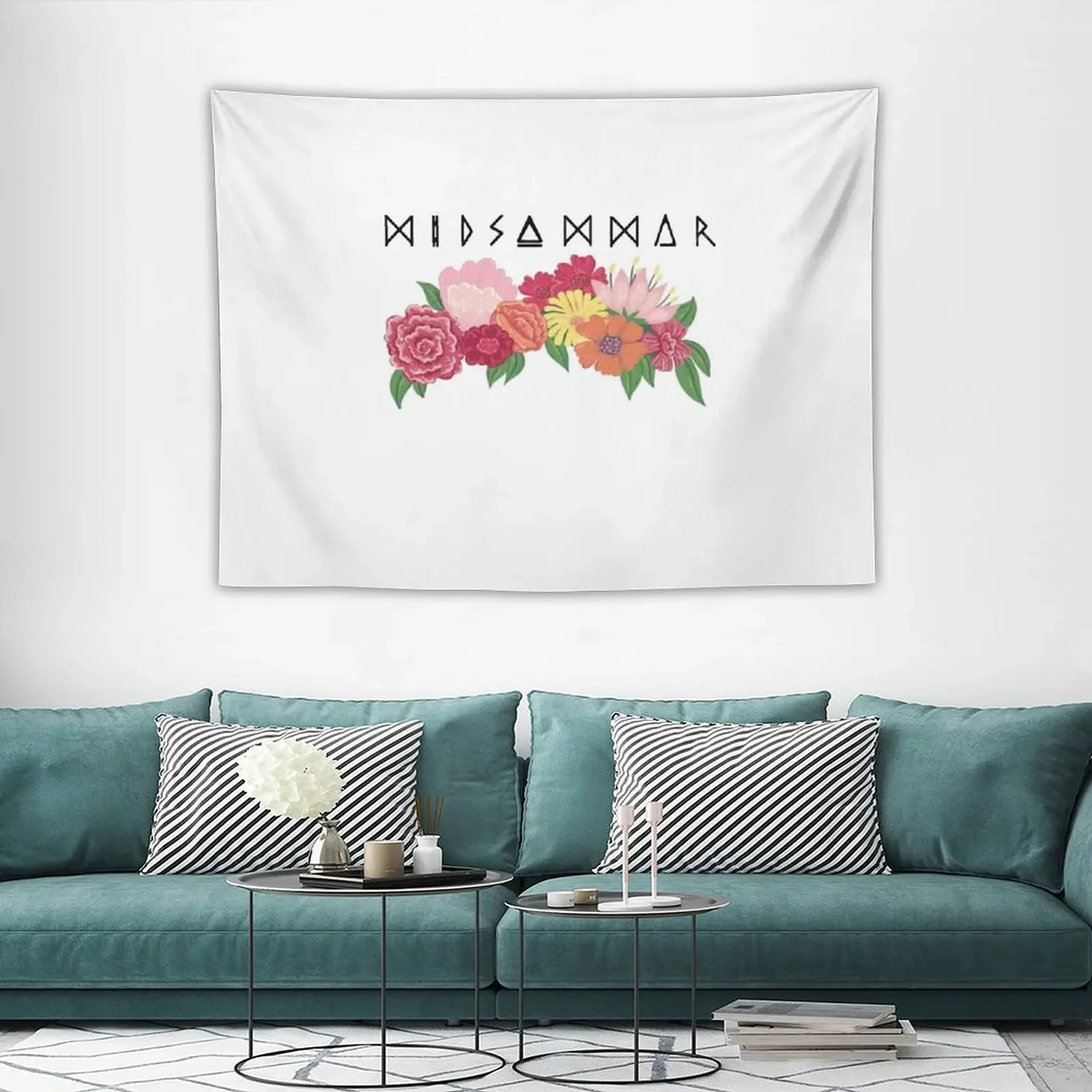 Гобелен MIDSOMMAR декор для комнат в японском стиле красивый