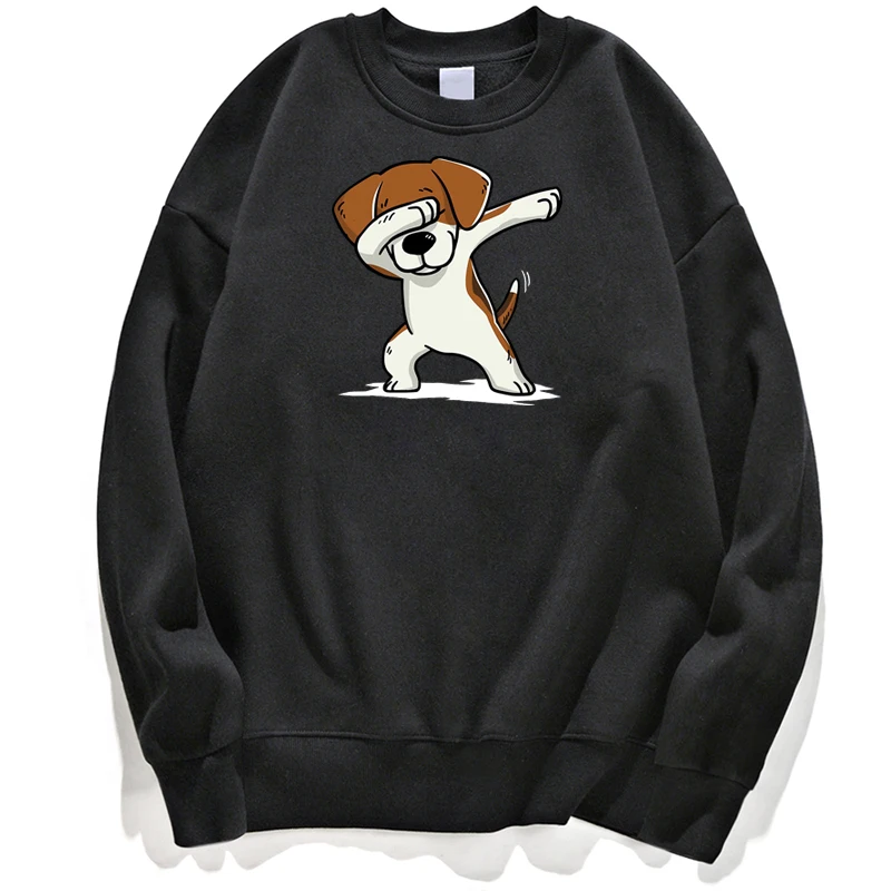 

Swag Dab Dance Dabbing Hip Hop Dog Hoodies Sweatshirt Men Hoodie Sweatshirts Winter Autumn Crewneck Jumper Pullover Streetwear