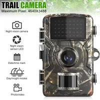 hunting trail camera 16mp 1080p wildlife scouting camera with 12m night vision motion sensor ip66 waterproof monitoring tracking