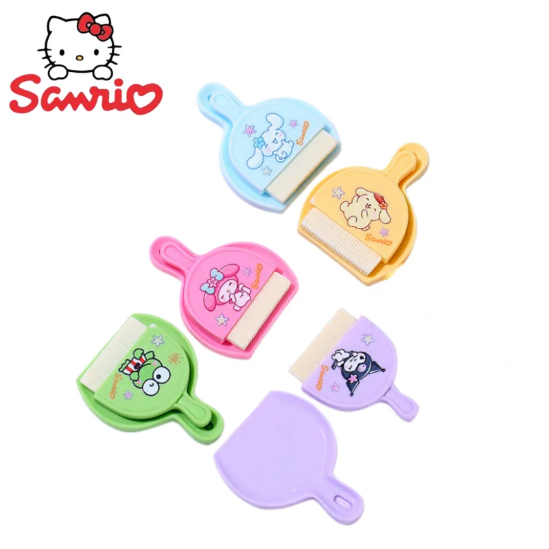 

Kuromi Cinnamoroll My Melody Kawaii Sanrio Anime Cartoon Peripherals Cute Broom Mini Small Things Stationery New Resin Mini Toys