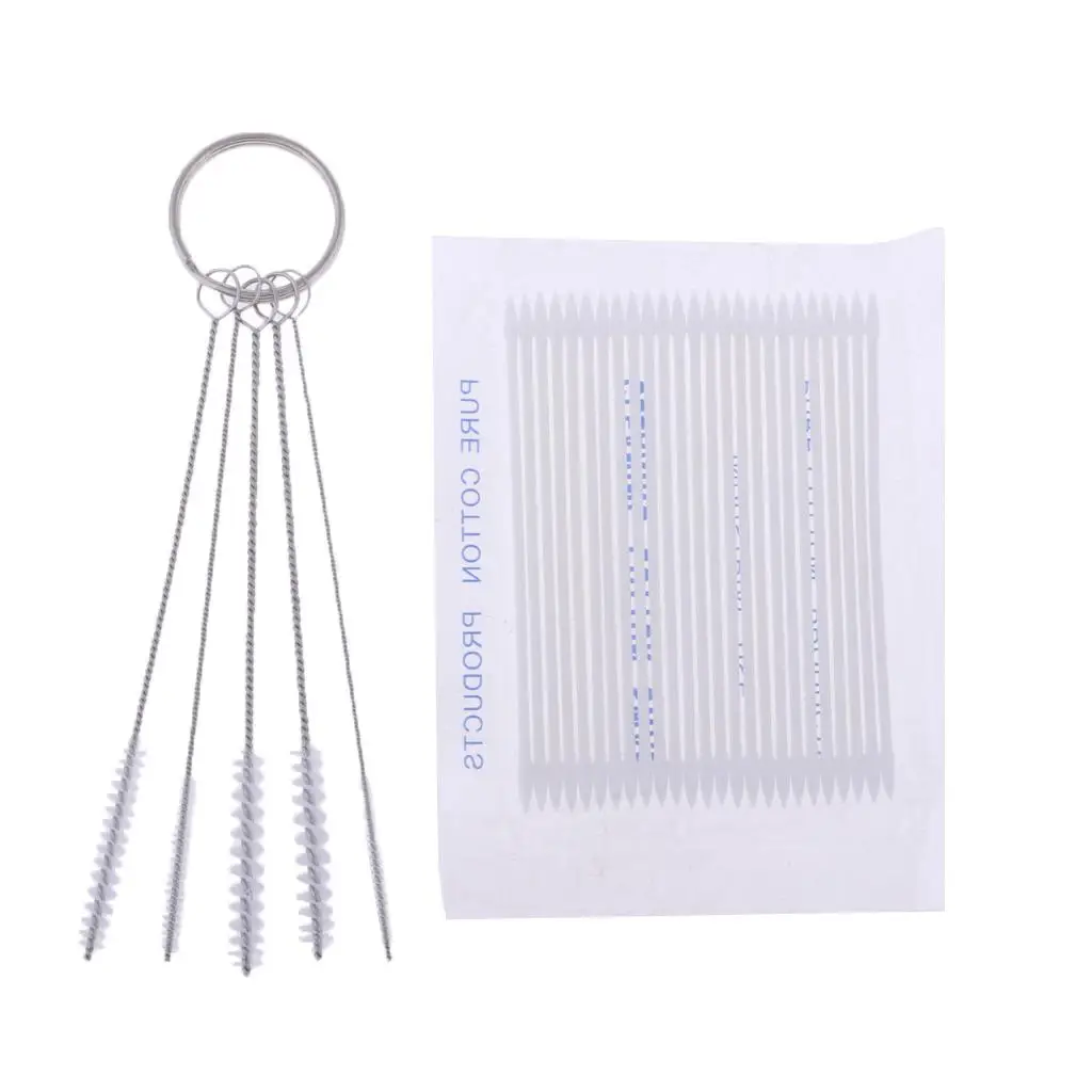 

Cleaning Brushes & Swabs Set Maintenance Tool for Airbrush