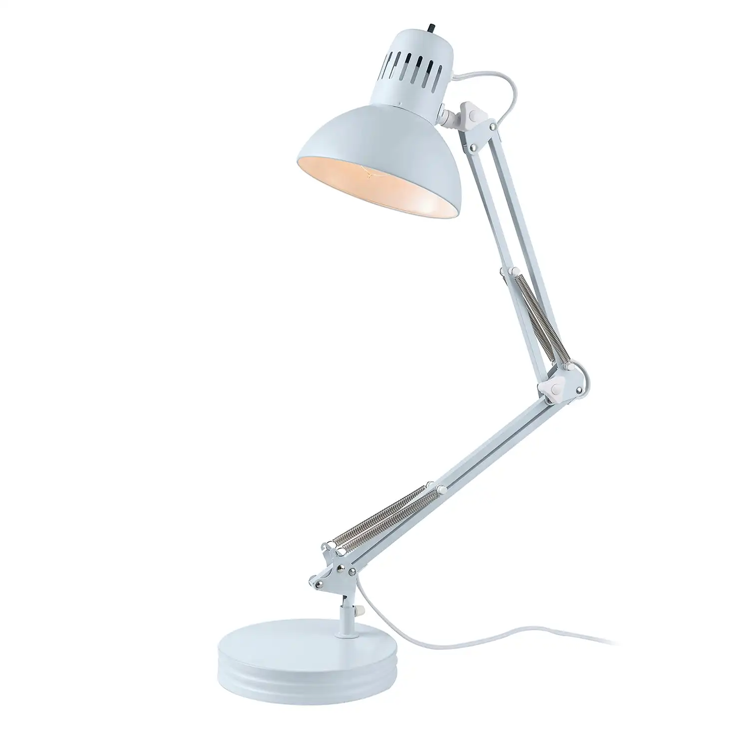 

Globe 28" LED Matte Swing Arm Desk Lamp with Bowl