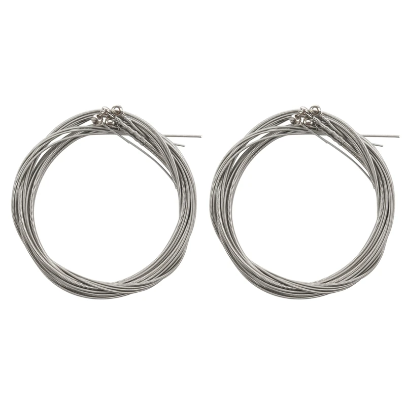 

8 Pieces Bass Strings Bass Guitar Accessories Guitar Strings Silver Plated Guitar Music Accessories
