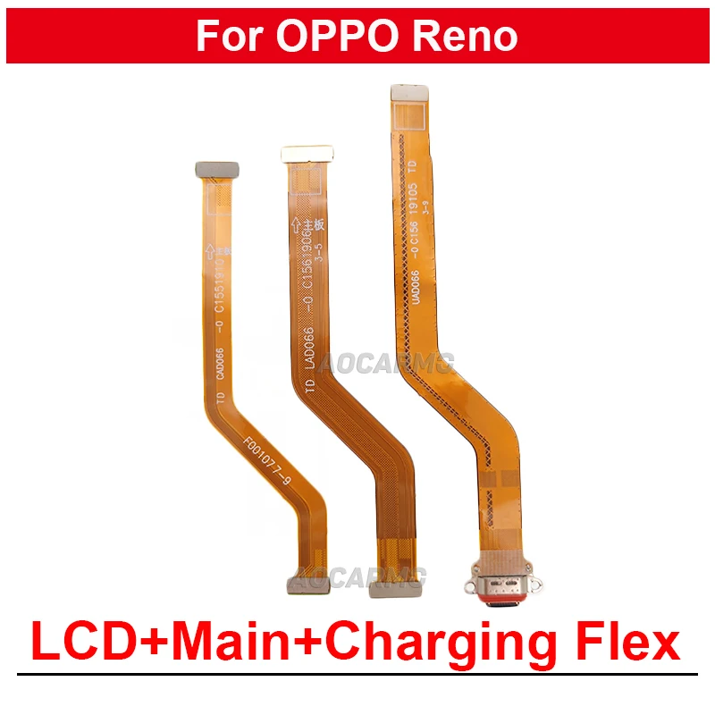 

Для OPPO Reno LCD коннектор материнская плата Порт зарядки гибкое соединение основная плата