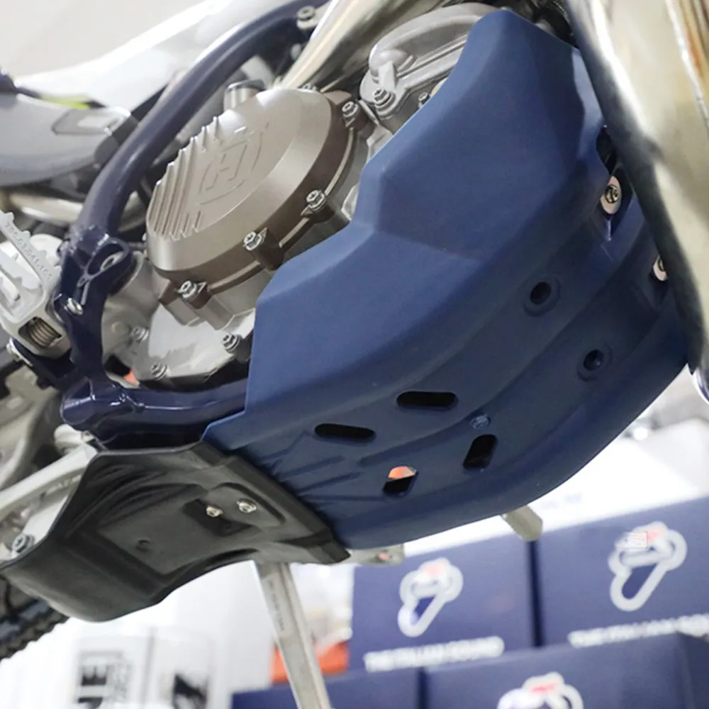 Фото Защитная пластина двигателя для KTM Husqvarna, алюминиевая, изготовленная на станке с ЧПУ, без сверления, аксессуары для мотоцикла. №3