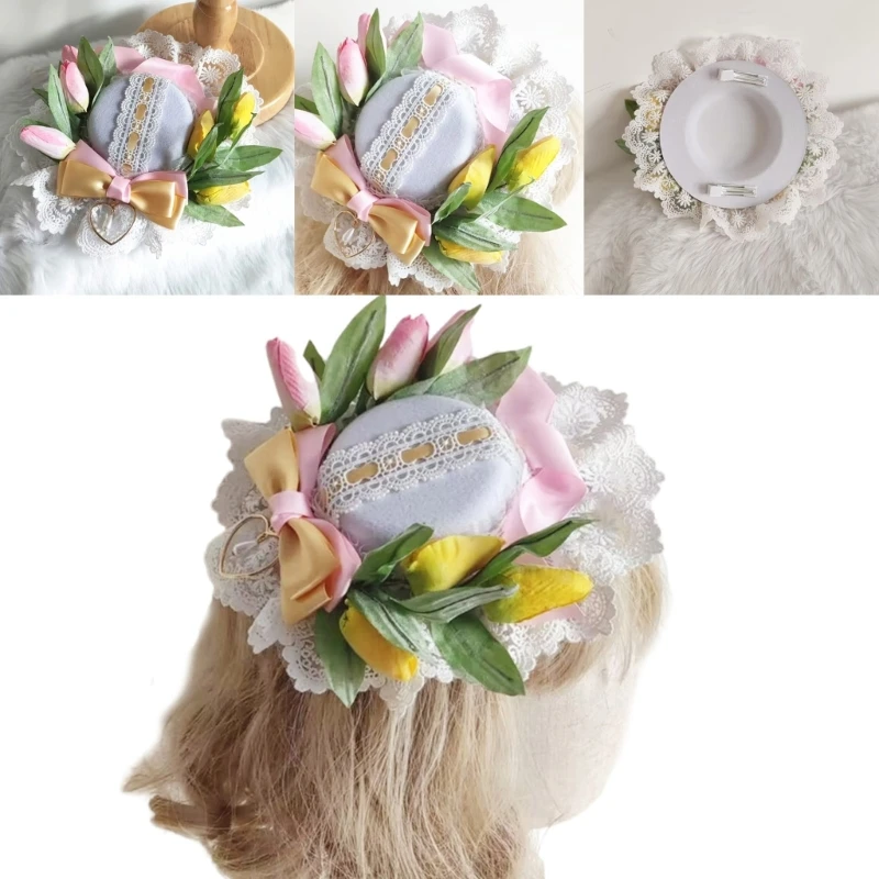 

Заколка для волос в форме цветка для девочек