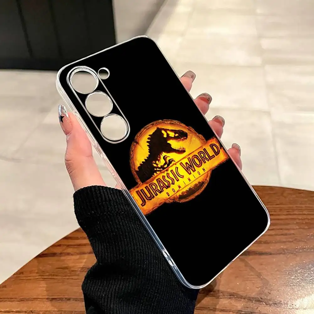 Фото Чехол для телефона J-Jurassic Park Dinosaur World для Samsung A10,12,20,21S,30,31,40,50,51,52,70,71, прозрачный чехол №4