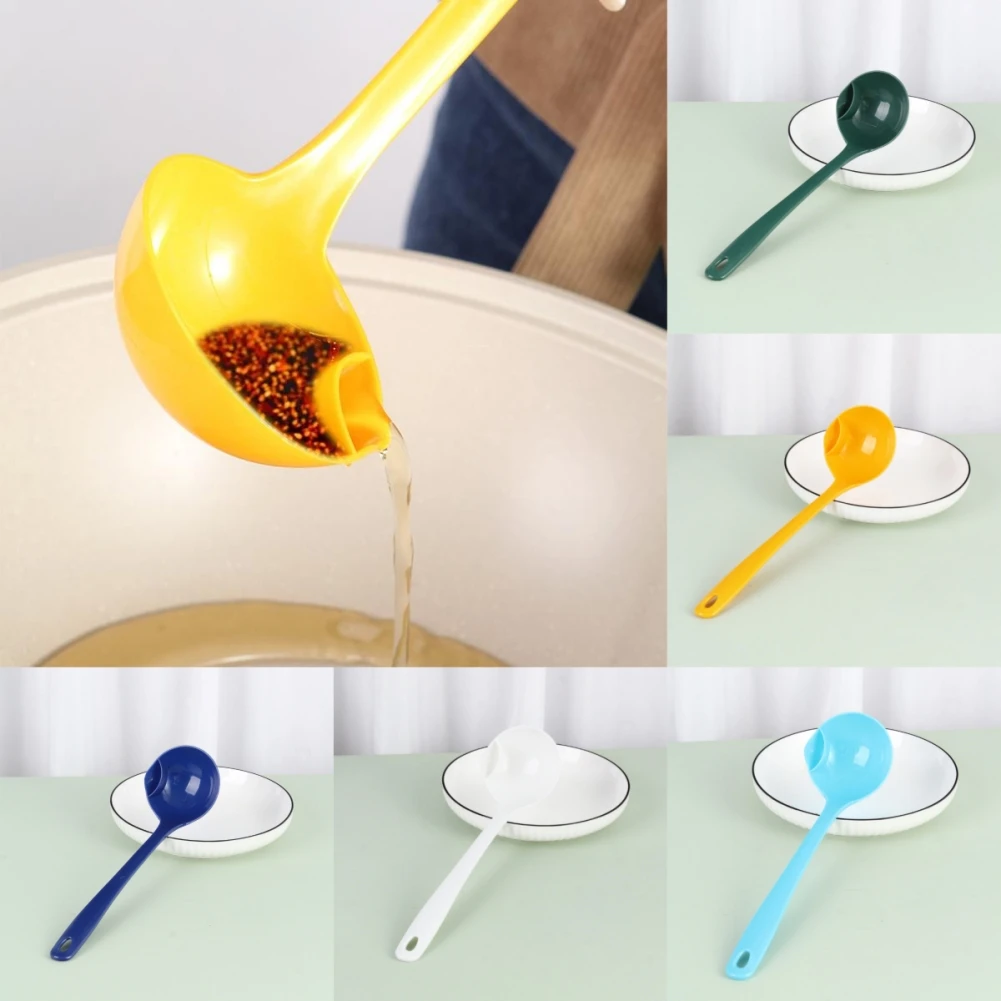 

Soup Fat Oil Separator Kitchen Gadgets Ladles Skimmer Spoon Strainer Kitchen Scoop Oil Filter Kitchen Accessories Free Shipping