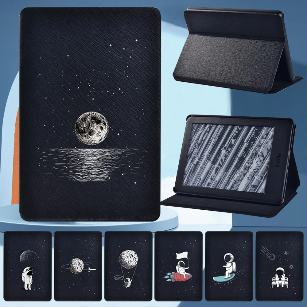 

Tablet Case for Paperwhite 5(11th Gen)/Kindle 10th/Kindle 8th Gen /Paperwhite 4/Paperwhite1 2 3 Astronaut Print Protective Cover