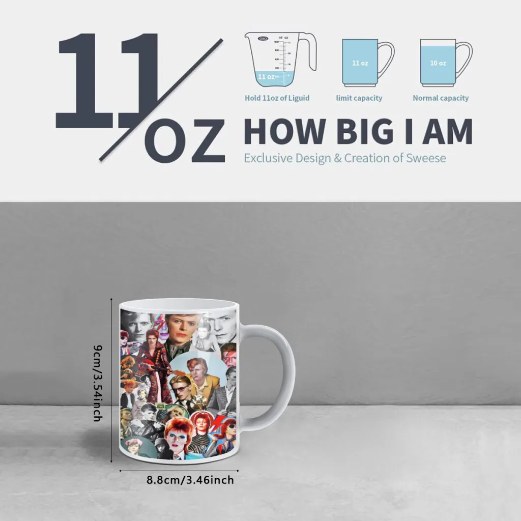 Star Single Davids Bowies кружки для чая кофе термочашки меняющие цвет керамическая чашка