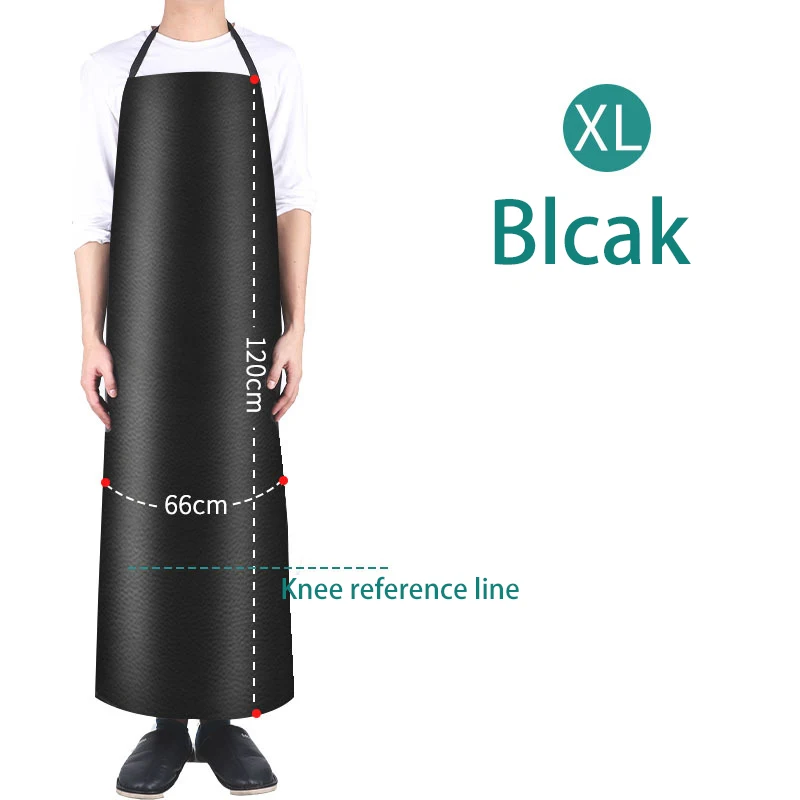 

Водонепроницаемый кожаный фартук Рисберма, черный/коричневый