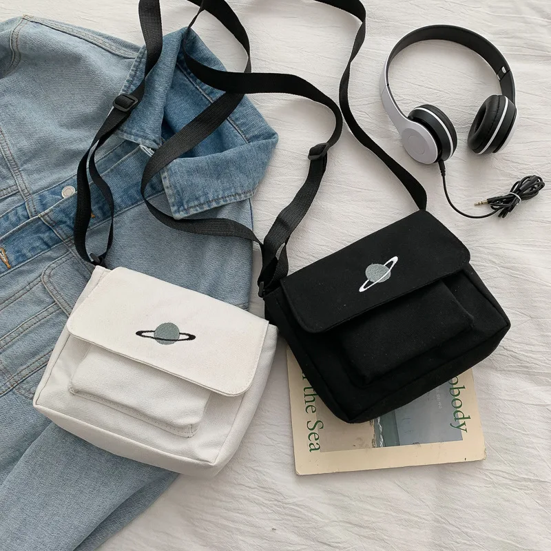 

Bag 2022 Bolsas For Bag Sac Print Small Messenger Women Bag Shoulder Crossbody Celestial Women Casual Student Collage Bag Canvas