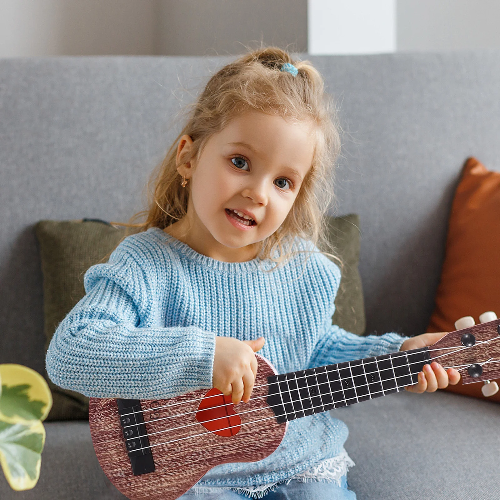 Укулеле Гитара Музыка Дети Дерево Оранжевый для начинающих Малыш