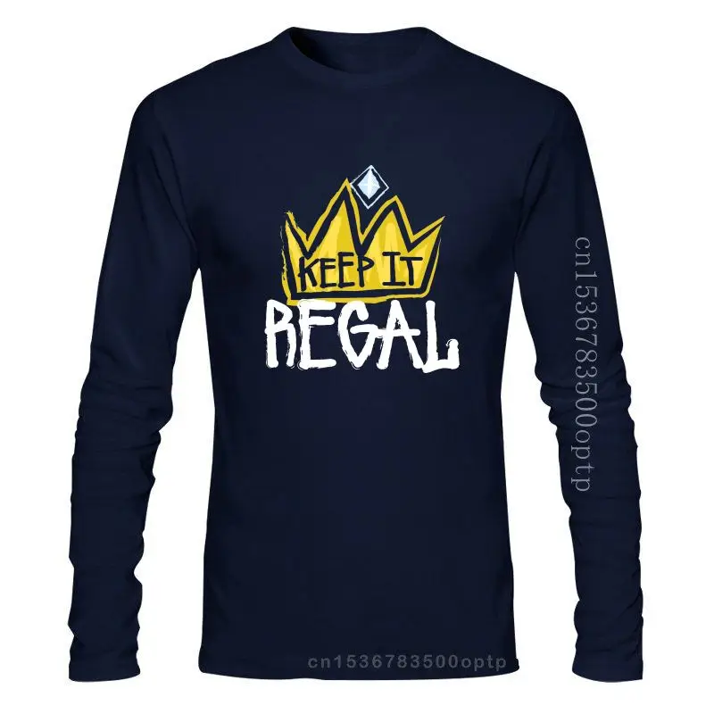 

Модная Летняя мужская футболка Keepin 'It Regal с коротким рукавом от Ланы парриллы