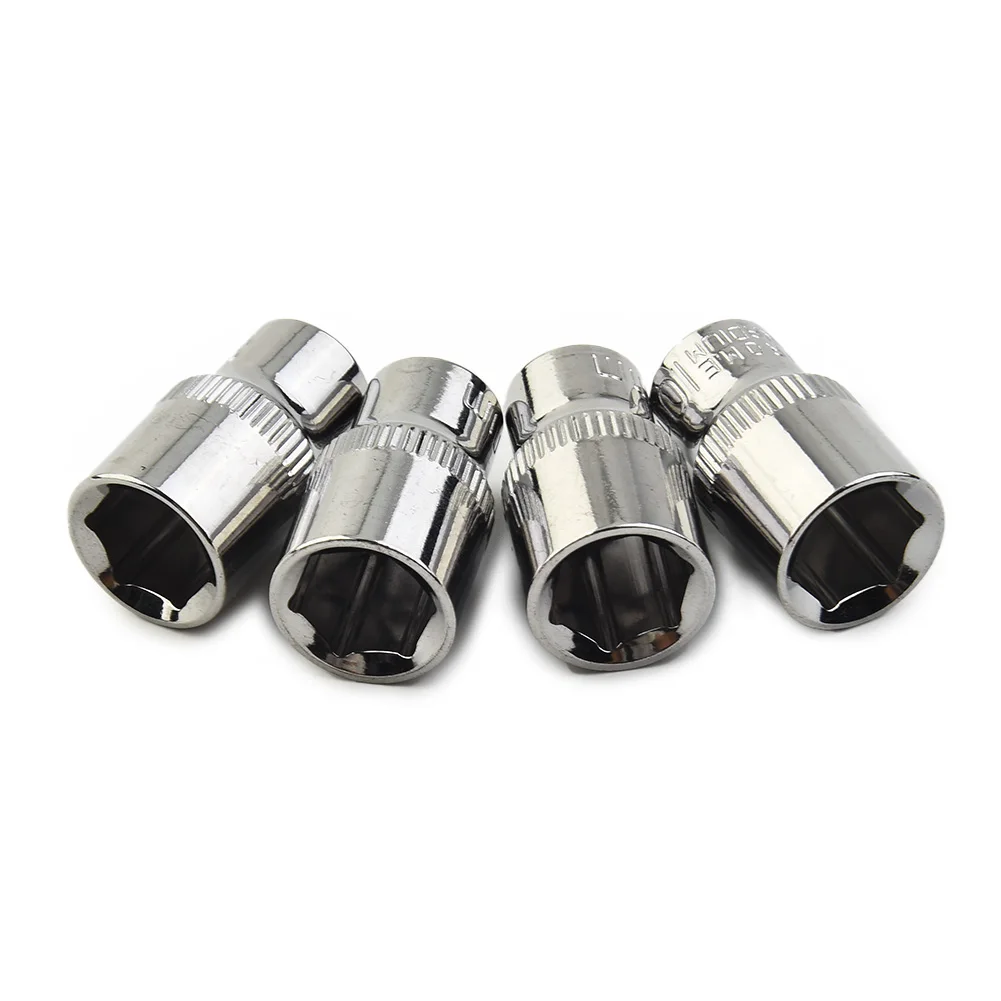 

Tools Socket Wrench Head Wrench Nut Removal 1/4\\\\\\\" Head 4pcs 6 Point Socket Set Adapter Anti-rust Hex Keys Socket