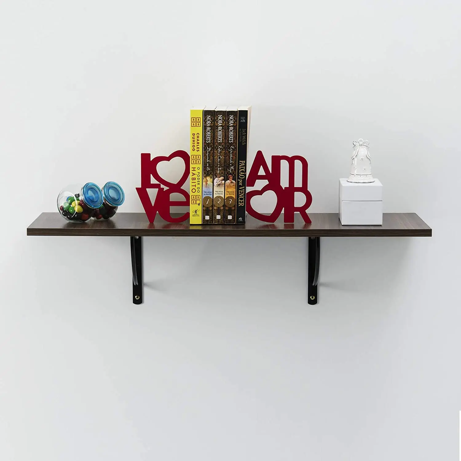 

Walnut Shelf Kit with Stand Napolis Walnut Storage Organizer free shipping